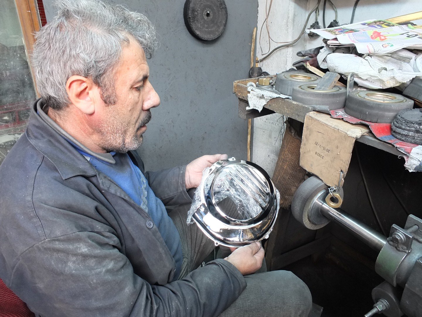 Motosiklet Boya Parlatma  - Zımpara Diski Için Teslim Süresi