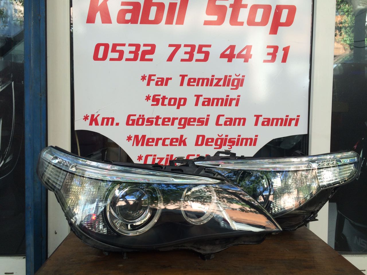 kabil stop far temizligi stop far tamiri maslak stop far cizik giderme oto mercek degisimi km gostergesi cam tamiri ustasi cihat kabil ataturk oto sanayi sariyer maslak avrupa yakasi